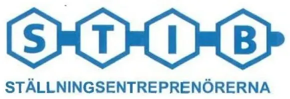 STIB – Ställningsentreprenörernas logotyp.